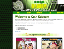 Tablet Screenshot of cashkaboom.net